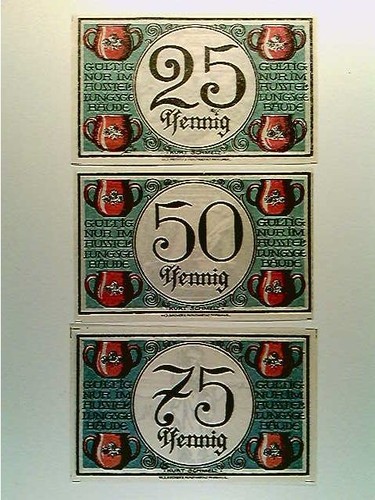 Notgeld marburger briefmarken - marburger,