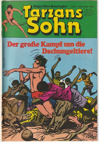 Tarzans sohn 9 1980 - sohn, #9/1980