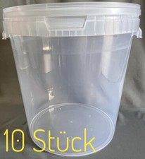 10 x Eimer mit Deckel 30 l