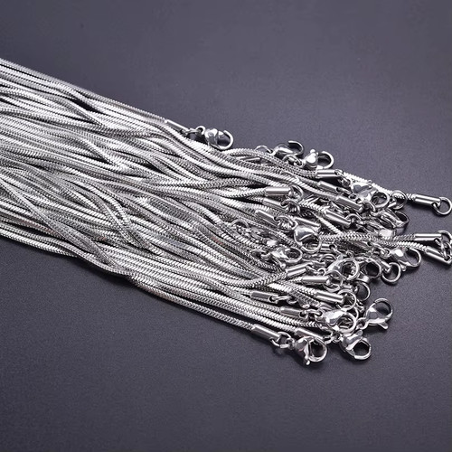 Edelstahl schlangenkette - edelstahl,