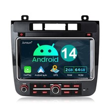 DAB+ Für VW Touareg 7P 2010-2018 Autoradio Apple CarPlay Android 14 GPS 2GB+64GB