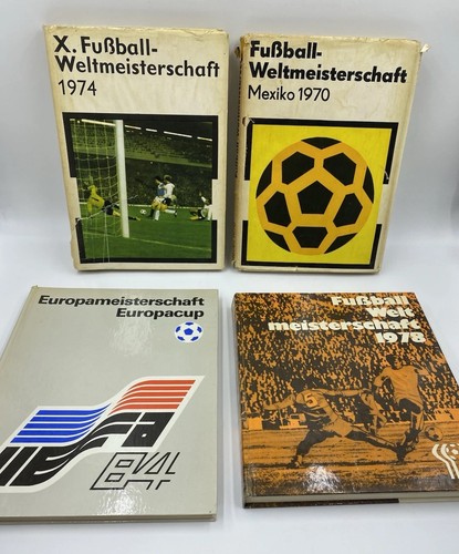 Vintage fußballbücher lot - fußballbücher, 4