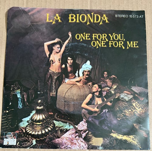 Schallplatte bionda one - la,