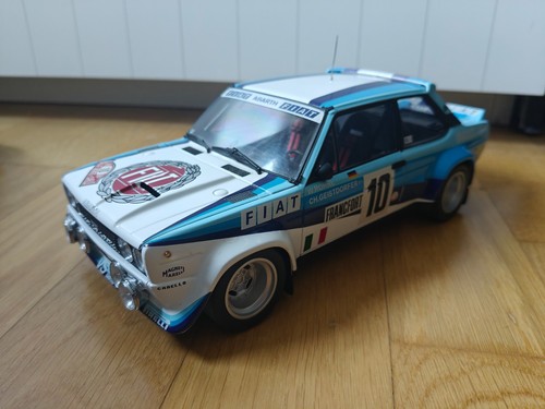 Kyosho fiat 131 abarth - kyosho, 1:18