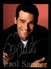 Erol Sander Autogrammkarte