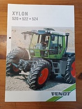 Prospekt Fendt Xylon 520 522 524 Traktor Schlepper Zeitschrift  6