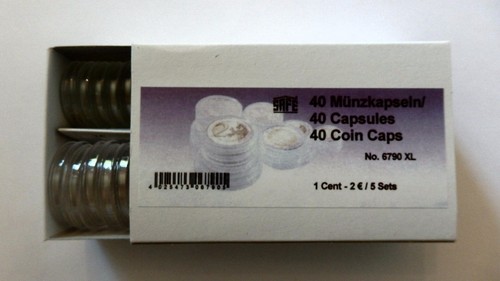 Safe 40x münzkapseln für - 40x,