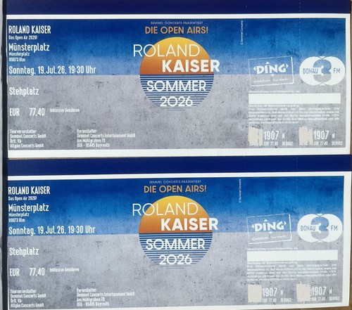 Roland kaiser tickets ulm - 2,