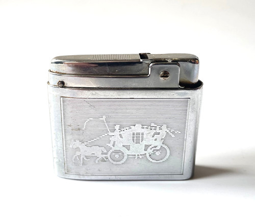 Alt franz gasfeuerzeug silver - franz.,