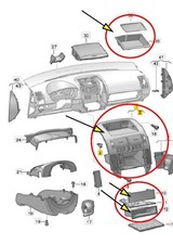 Mittelkonsole Blende Abdeckung
