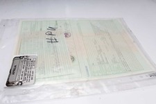 Typenschild Deutsche Papiere ohne Rahmen Aprilia RSV Mille ME 98-00