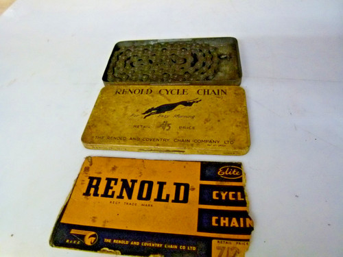 Vintage renold fahrradkette - renold,