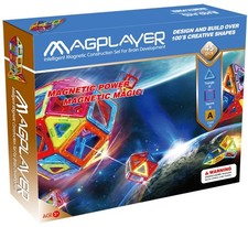 Magnetbausteine 45 Teile Magnetspielzeug Spielzeug Bauklötze Magnetspiele Set