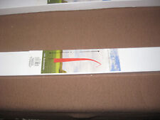 Balifahne, Hochzeits-Fahne-Garten-Fahne, 5m, mit Stange und Bodenanker "Rot"