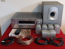 Yamaha RX-V450 AV Receiver+Magnat Topas 5.1 Surround Lautsprecher Aktiv Subwoofe