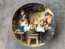 Sammelteller Franz von Defregger -Das Tischgebet, m.Zertifikat, limitiert