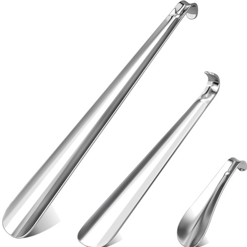 Schuhanzieher metall 3er set - metall,