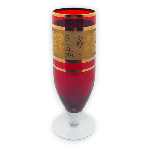 Bohemia crystal rubinglas gold - bohemia,