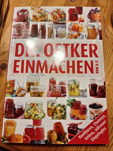 Oetker einmachen von a - einmachen, a-z