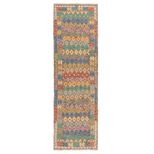Kelim afghan handgewebter - kelim,