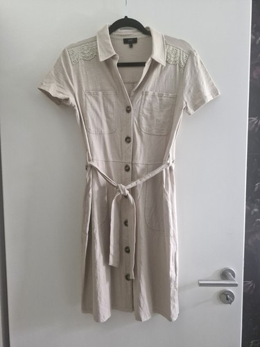 Yest kleid creme beige - kleid, in