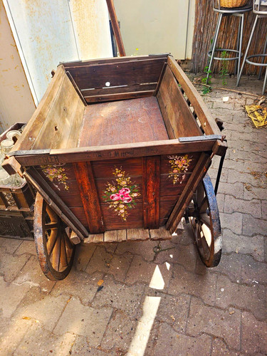 Holz-Bollerwagen/Handwagen
