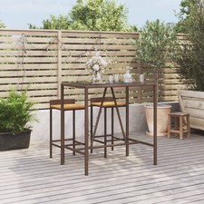 Bartisch mit glasplatte - mit,