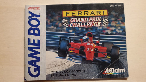 Grand prix challenge booklet - grand,