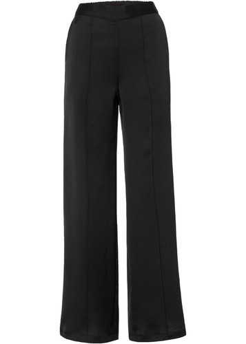 Satinhose marlene schnitt - satinhose, marlene-schnitt