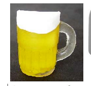 Miniatur bierkrug bierglas - bierkrug,
