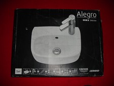 OBI ALEGRO WASCHBECKEN ARMATUR SET GROHE CERAVID GÄSTE WC BAD