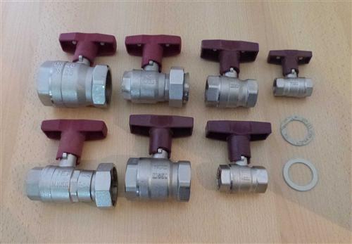 Isolierkugelhahn iso alle - ,