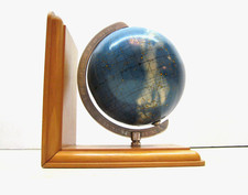 seltener Vintage Sternen Globus Himmelsglobus Mid Century Buchstütze rare Globe