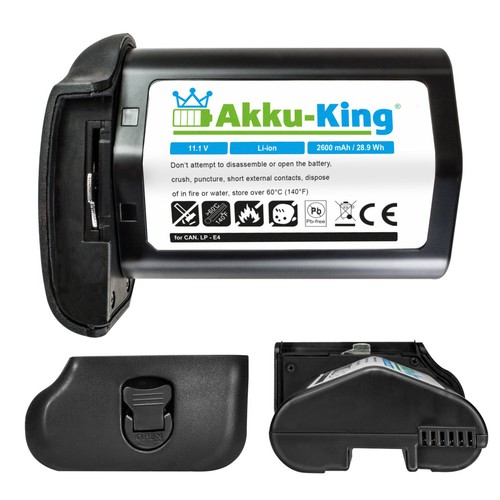 Akku ersetzt canon - ersetzt, lp-e4