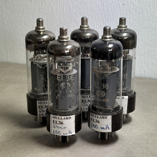 Mullard el36 röhre geprüft - el36, röhre,