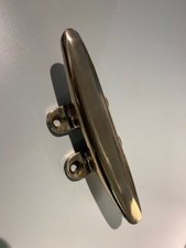 Alte Belegklampe Bronze 210 mm lang