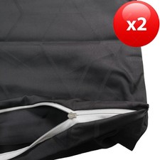 2 Stk Kopfkissenbezug 40x80 cm