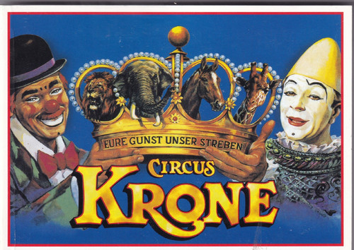 Kartenset zirkus krone - kartenset,