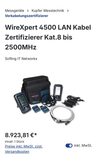 Wirexpert 4500 lan kabel - 4500,