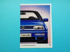 Prospekt / Katalog - VW Golf