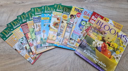 Bastelmagazine alte - 11+1,