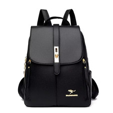 Damen Rucksack Leder Vintage