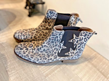 DW / RS tolle Leder Stiefelletten, 39 in Leo Design ziemlich Sicher echtes Leder