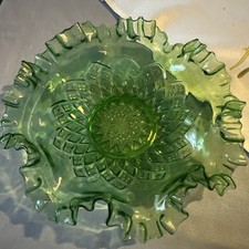 Jugendstil Rüschenrand Schale