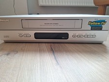 Philips VR550 Videorekorder VHS, Silber, NTSC PAL, 6Kopf, HiFi, 2xScart Fernbedi