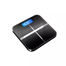 Digital Personen Waage Körper Analyse Bad Fitness Kg/g bis 180Kg Glas schwarz DE