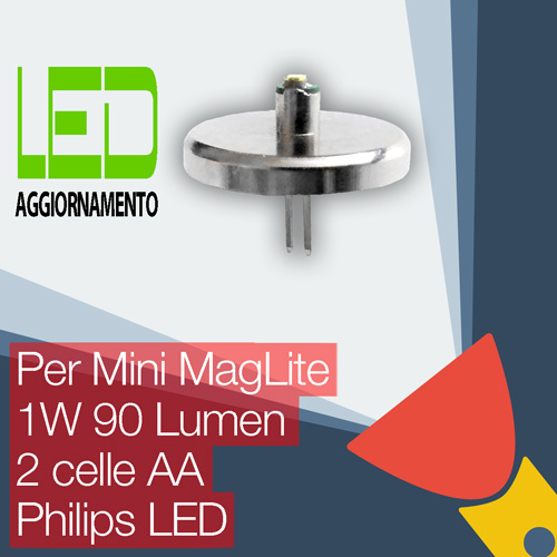 Mini maglite led upgrade umbau - mini,