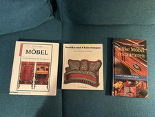 Konvolut 3 Bücher Möbel Vorlagen - Möbel restaurieren