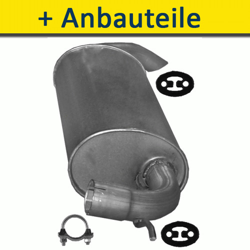 Endtopf auspuff für land - für,