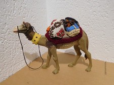 Krippenfigur großes Kamel bepackt stehend 1988 Lang sel. Erben Oberammergau